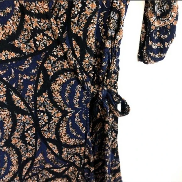 Anthropologie Vanessa Virginia Tie Wrap Dress - Picture 3 of 10